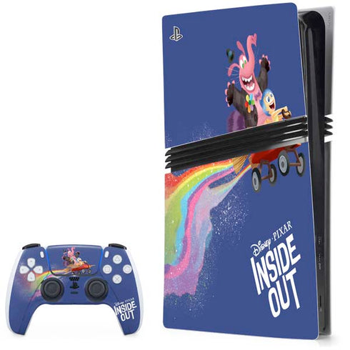 Disney Inside Out Joy and Bing Bong PS5 Pro Bundle Skin
